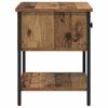 vidaXL Nachttisch Altholz 34 x 35,5 x 45 cm Holzwerkstoff