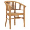 vidaXL 7-tlg. Garten-Essgruppe Massivholz Teak