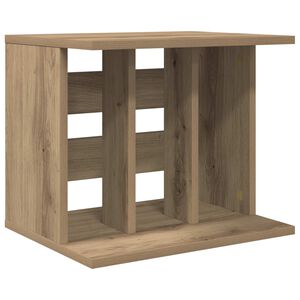vidaXL Vinyl Plattenaufbewahrung Artisan-Eiche 42 x 33 x 36 cm