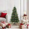 vidaXL K&uuml;nstlicher klappbarer Weihnachtsbaum mit St&auml;nder Gr&uuml;n 120 cm