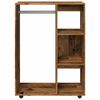 vidaXL Kleiderst&auml;nder Altholz-Optik 80x40x110 cm Holzwerkstoff