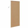 vidaXL Rollo mit Vorh&auml;ngen Braun 80 x 220 cm Bambus