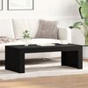 vidaXL Couchtisch Schwarz Eichen-Optik 102 x 50 x 35 cm Holzwerkstoff