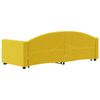 vidaXL Tagesbett Ausziehbar Gelb 80x200 cm Samt
