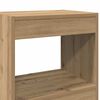 vidaXL B&uuml;cherregal/Raumteiler Artisan-Eiche 40x30x198 cm