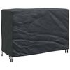 vidaXL M&ouml;belbezug Uni Schwarz 130 x 80 x 70 cm 210D