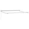 vidaXL 964574 Wei&szlig; 2,5 x 2 m Aluminium