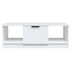 vidaXL Couchtisch Wei&szlig; 102x50x36 cm Holzwerkstoff
