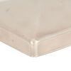 vidaXL Pfostenkappen 6 Stk. Pyramide Edelstahl 101 x 101 mm