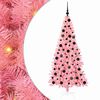 vidaXL Weihnachtsbaum Rosa 180 cm PVC