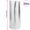 vidaXL Heizk&ouml;rper-Reflektorfolie Silber 30 x 0,6 m Polyethylen
