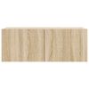 vidaXL 6-tlg. TV-Schrank-Set Sonoma-Eiche Holzwerkstoff