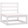 vidaXL 10-tlg. Garten-Lounge-Set Massivholz Kiefer