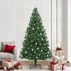 vidaXL K&uuml;nstlicher Weihnachtsbaum mit 300 LEDs mit St&auml;nder Gr&uuml;n 240 cm