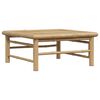 vidaXL 3-tlg. Garten-Lounge-Set mit Kissen Bambus