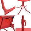 vidaXL 3-tlg. Garten-Bistro-Set f&uuml;r Kinder mit Sonnenschirm Rot