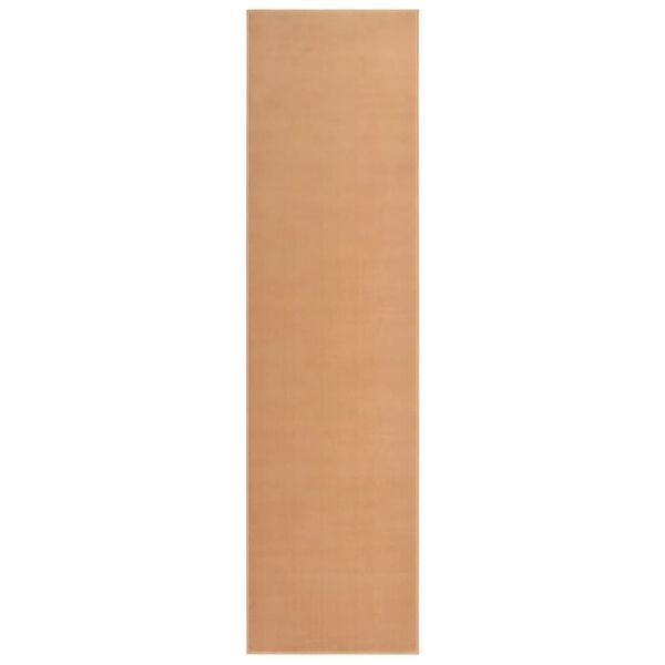 vidaXL Teppichl&auml;ufer BCF Beige 80x350 cm