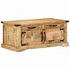 vidaXL Couchtisch Braun 90 x 50 x 40 cm Massivholz Mango