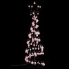 vidaXL LED Weihnachtsbaum mit Kugeln 100 LEDs Warmwei&szlig; 150 cm