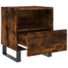 vidaXL Nachttische 2 Stk. R&auml;uchereiche 40x35x47,5 cm Holzwerkstoff