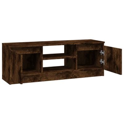 vidaXL TV-Schrank mit Tür Räuchereiche 102x30x36 cm