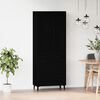 vidaXL Highboard Schwarz Holzwerkstoff