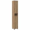 vidaXL Badezimmerschrank Artisan-Eiche 30,5 x 30 x 195 cm