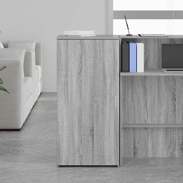 vidaXL Lagerschrank Grau Sonoma 50x45x103,5 cm Holzwerkstoff