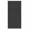 vidaXL Verdunkelungsrollo Schwarz 75x175 cm Stoffbreite 70,7 cm