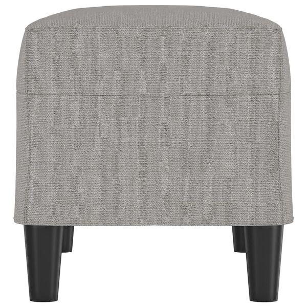 vidaXL Sitzbank Hellgrau 70x35x41 cm Stoff