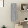vidaXL TV-Schrank Grau Sonoma 30,5x30x90 cm Holzwerkstoff
