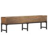 vidaXL Sitzbank 160 cm Altholz Massiv