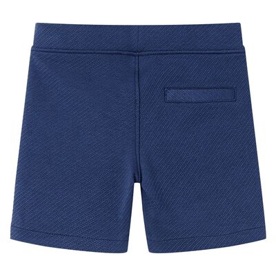 Kindershorts mit Kordelzug Dunkelblau 128