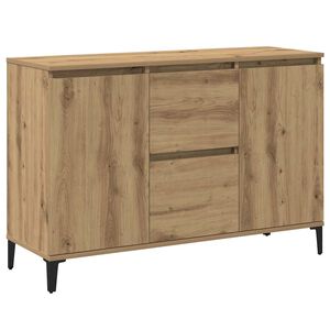 vidaXL Sideboard Artisan-Eiche 102x35x70 cm Holzwerkstoff