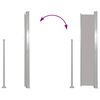 vidaXL Ausziehbare Seitenmarkise 170&times;300 cm Grau