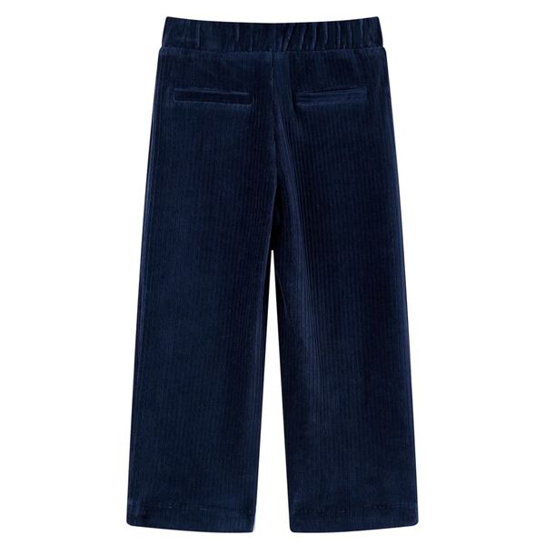 Kinderhose Cord Marineblau 140