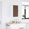vidaXL K&uuml;chen-H&auml;ngeschrank Porto Braun Eichen-Optik Holzwerkstoff