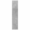 vidaXL Wandregal Betongrau 90x16x78 cm Holzwerkstoff
