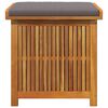 vidaXL Outdoor-Kissenbox 60x50x61 cm Massivholz Akazie