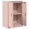 vidaXL Aufbewahrungsschrank Rosa 60 x 40 x 90 cm Stahl