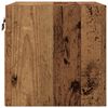 vidaXL Wandmontiertes TV-Regal Altholz 30,5 x 30 x 30 cm Holzwerkstoff
