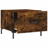 vidaXL Couchtische 2 Stk. R&auml;uchereiche 50x50x40 cm Holzwerkstoff