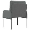 vidaXL Sofas mit Kissen 55cm Dunkelgrau Sperrholz