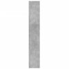 vidaXL B&uuml;cherregal Betongrau 57x28,5x174 cm Holzwerkstoff