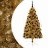 vidaXL K&uuml;nstlicher Weihnachtsbaum mit Weihnachtskugel 180 cm 300 LEDs