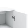 vidaXL Sideboards 2 Stk. Wei&szlig; 60x31x84 cm Holzwerkstoff