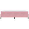 vidaXL Bettrahmen mit Matratze Rosa 160 x 200 cm Stoff