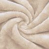 vidaXL Bademantel Hoodie Beige XL Flanell