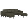 vidaXL Wohnzimmer Couch 3 Stk. Olivegr&uuml;n