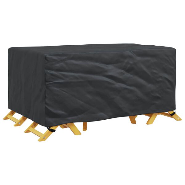 vidaXL M&ouml;belbezug Uni Schwarz 172 x 113 x 73 cm 210D
